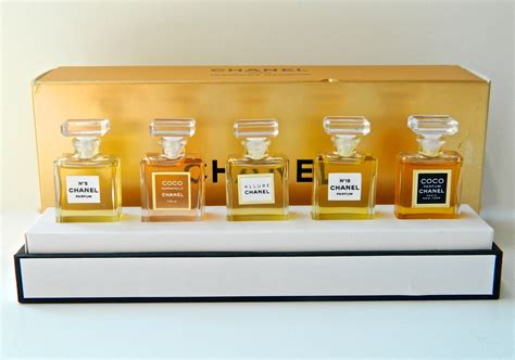 chanel parfum set|chanel perfume collection set.